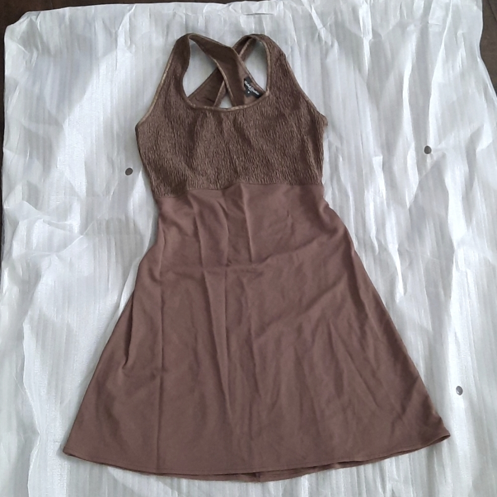 Brown summer dress